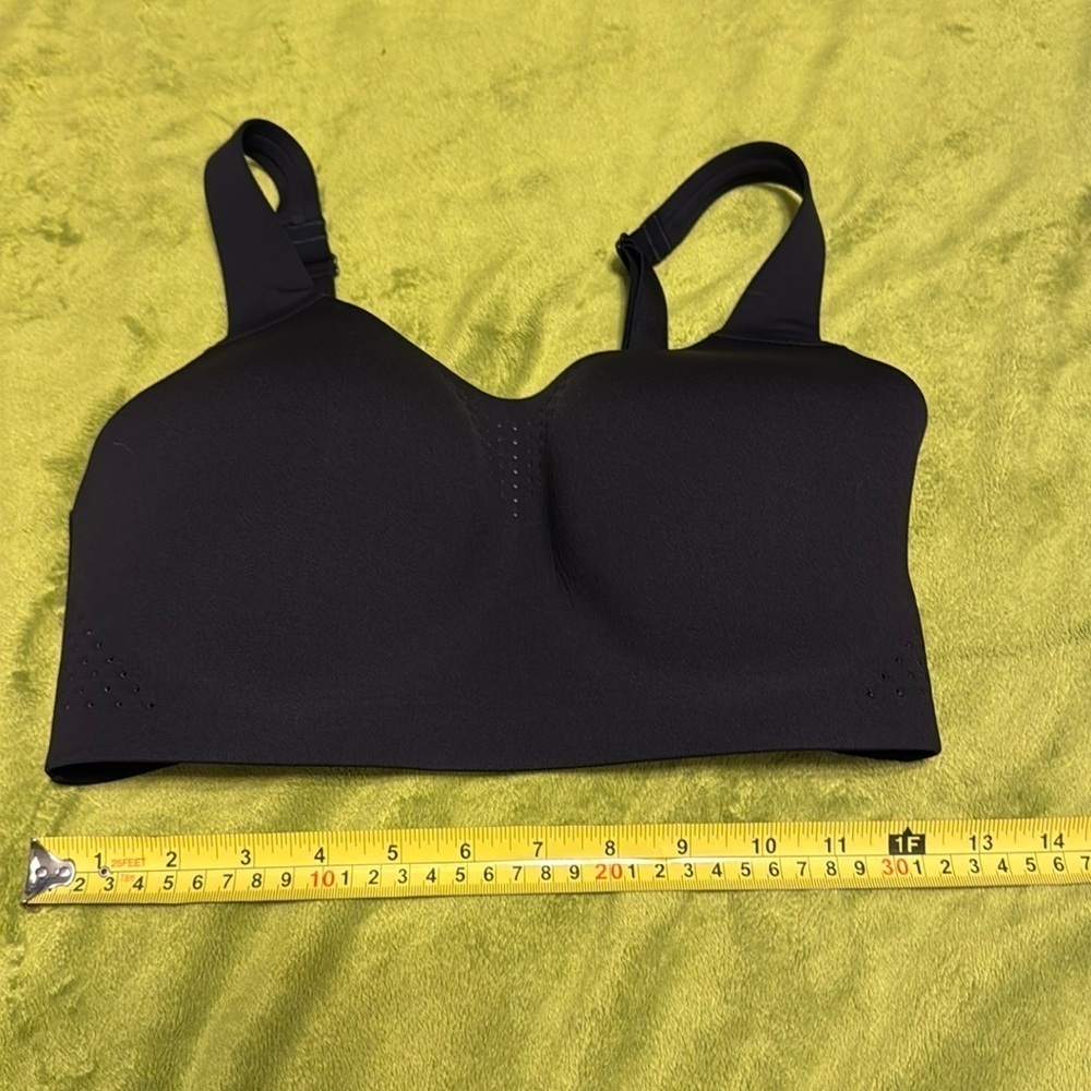 Victoria Secret Underlined No Wire, Air Hole Vents Black Bra Sz 34D
